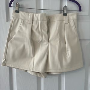NWT Leather Shorts!!